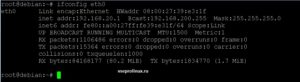 Ifconfig eth0