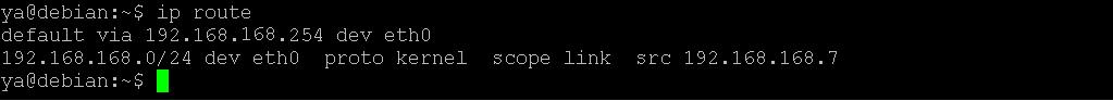 ip route